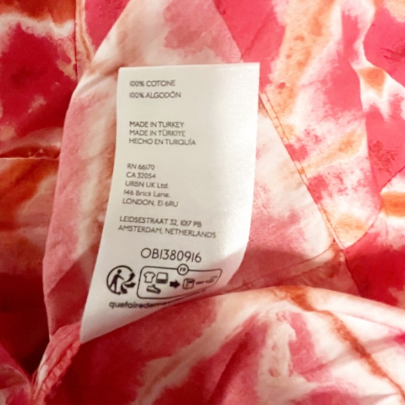 Anthropologie The Somerset Mini Dress in Pink Smocked Poplin Cotton Size Small - Picture 12 of 12